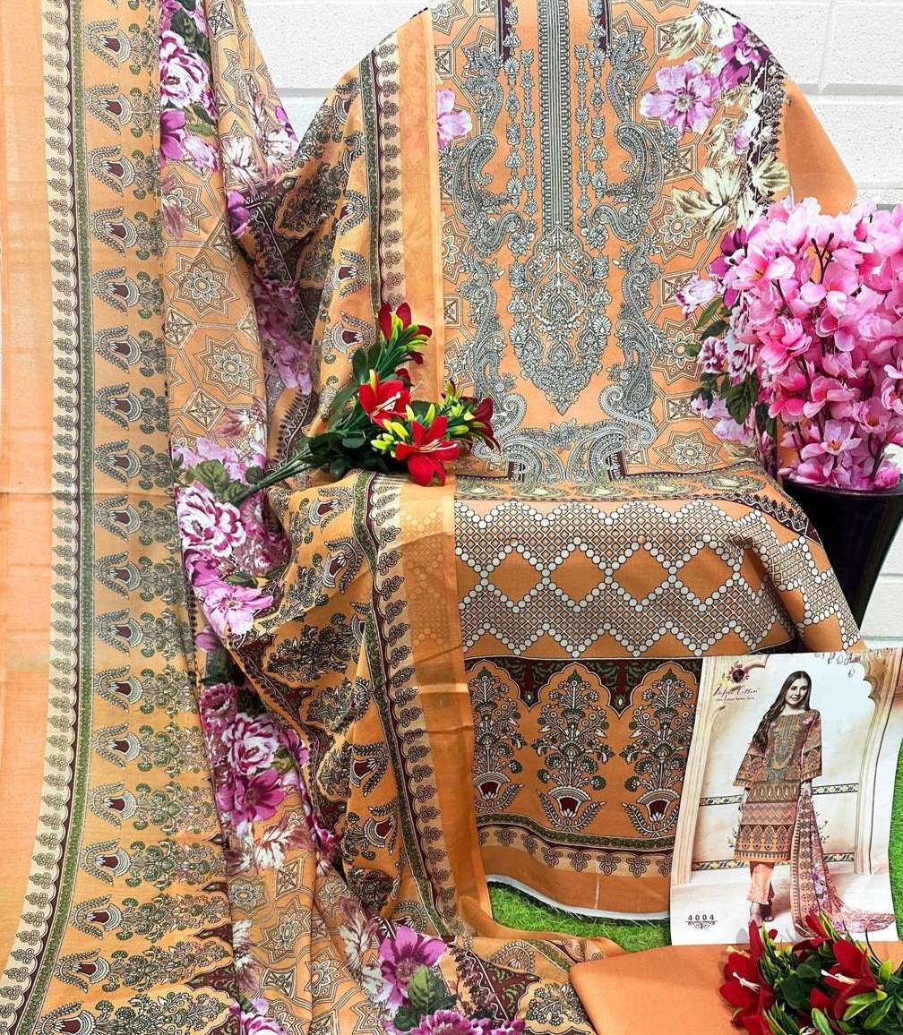 ESRA KARACHI SUITS VOL- 04 by Nafisa Cotton